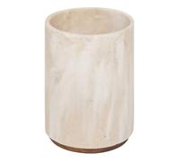 5five - pot à cotons come d12x17cm beige