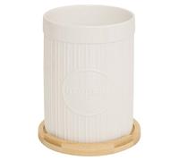 5five - pot à outils en céramique blanche