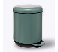 5five Poubelle à pédale de salle de bain Duo 5 L Vert Ficus