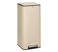 5five - poubelle delta en métal beige 30l