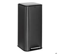 Poubelle de Cuisine à Pédale en Métal "Delta" 30L Carbonne
