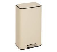 5five - poubelle rectangulaire à pédale delta 30l argile