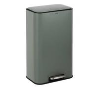 5five - poubelle rectangulaire à pédale delta 30l vert