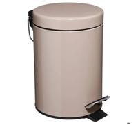 Poubelle métal 3 litres - Taupe