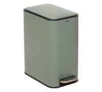 5five - poubelle slim rectangulaire à pédale delta 20l vert