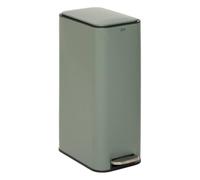 5five - poubelle slim rectangulaire à pédale delta 30l vert