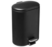 - Poubelle de Salle de Bain Siliflex 6L Noir