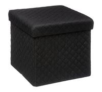5five - pouf pliable 31x31cm mix n modul noir