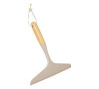 5Five - Raclette Wood N Clean Beige - 24,5x23,5x3cm - Ustensile de Salle de Bain, Accessoire de Douche
