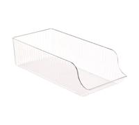 5Five - Rangement Frigo STREAKS Transparent en Plastique - 11 Canettes - 35,5x16,7x9,8cm - Organisation Réfrigérateur, Rangement Alimentaire, Cuisine