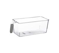 5five Bac de rangement pour frigo grand modèle Poignée 17 cm transparent