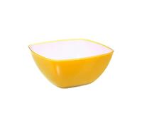 5five - saladier d14cm square jaune moutarde
