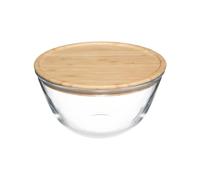 5five - saladier d17cm couvercle bambou