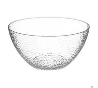 5five - saladier martelé d25cm ""estiva"" transparent