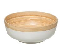 5five – Saladier rond bambou « Modern » 20 cm Blanc