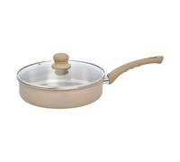 5five - sauteuse solstice d24cm aluminium beige