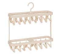 5Five - Séchoir à Linge Beige - 40x12x43cm - Etendoir à Linges, Accessoire Buanderie, Salle de Bain, Maison, Utilisation Quotidienne