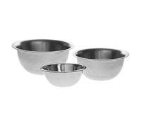 FIVE Simply Smart - Lot de 3 Bols à Mixer Inox "Bowl" 26cm Argent Argent G