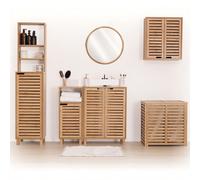 Unité Murale Haute en Bambou Sicela