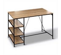 5five Simply Smart Aliaj Table de bar à 3 niveaux aspect chêne naturel
