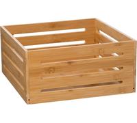 5five Simply Smart Boîte de rangement en bambou marron 15cm x 31cm x 31cm