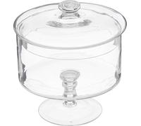 5five Simply Smart Bonboniere Gateaux auf Fuß, Keksdose, Glas, Transparent, 1.8 L, 115632