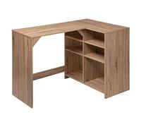 5Five Simply Smart Bureau en Bois 4 + 2 boîtes Natural Mix, Multicolore