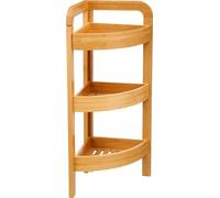 5Five Simply Smart Étagère d'angle à 3 niveaux, Étagère de cuisine, Étagère à épices, Bambou, 23 x 23 x 60 cm, 540724234