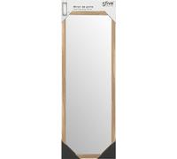 5five Simply Smart | Miroir de porte Basic - 94 cm - Cadre en aluminium - Pratique et élégant