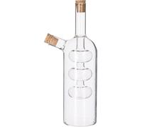 5Five Simply Smart Öl- und Essigflasche 2-in-1, Ölkaraffe, Essigspender, Glas, 0.5 L, 150031