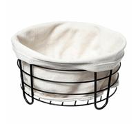 5five Simply Smart Panier à pain Bistro avec sac en tissu Panier de rangement...