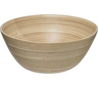5five Simply Smart Salatschüssel Nature Bambou Large, Schale, Bambus, Braun, 30 cm, 154103G
