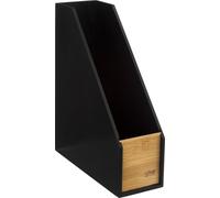 5Five Smart Department Box Bava MDF Plate Bambus Black Brown 30 cm x 24,5 cm x 9 cm