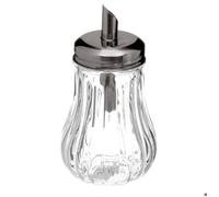 5five - sucrier en verre couvercle inox 18cl