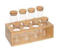 5five - support à épices hermet 8 emplacements en bambou