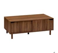 5five - table basse slidy bois foncé