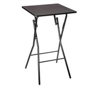 5five - table de bar pliante 2 places noir