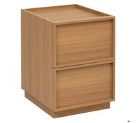 5five - table de chevet framy 2 tiroirs en bois