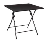 5five - table pliante 4 places noir