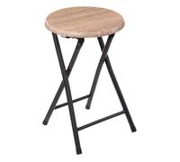 5five - tabourets pliants Effet Bois Naturel