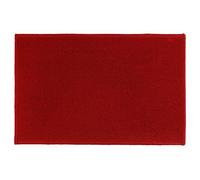 Tapis uni antidérapant - 40 x 60 cm - Rouge