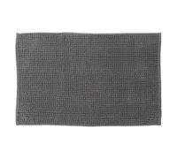 Instant d'O - Tapis de Salle de Bain "Chenille" 50x80cm Gris Gris, Gris G