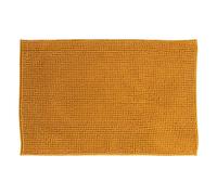 Tapis de bain chenille jaune moutarde - 50x80cm