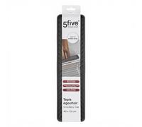 5five Tapis égouttoir à bords relevés gris - 10 x 40 cm
