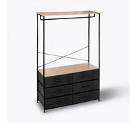 5Five Tissa Dressing penderie 6 tiroirs