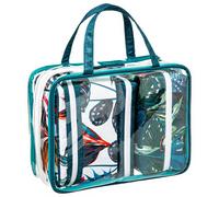5five Trousse de toilette Palawan multicolore en PVC et polyester, L 27 x l 9 x H 20 cm