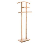 5FIVE Valet multi-usages en bambou – Pratique et astucieux – Coloris bois