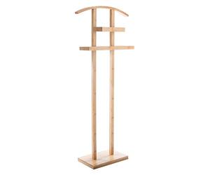 5FIVE Valet Multi-usages en Bambou - Pratique Astucieux - Coloris Bois