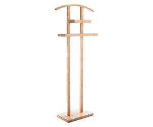 5FIVE Valet Multi-usages en Bambou - Pratique Astucieux - Coloris Bois