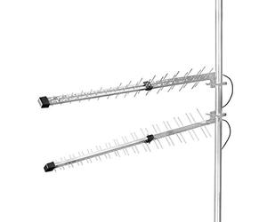 5G / 4G / 3G Antenne | 5G | Extérieur | 698-3800 MHz | Gain: 15 DB | 0.30 m | Argent